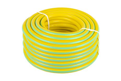 Шланг садовый для полива "FLOWER" 3-х слойный ¾" 30 м желтый MASTERTOOL 92-1043