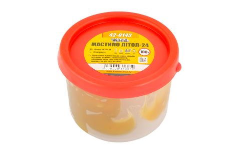 Смазка Литол-24 100 г MASTERTOOL (Артикул: 42-0143) Смазка Литол-24 100 г MASTERTOOL (Артикул: 42-0143)