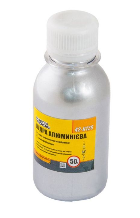 Пудра алюмінієва ПЕТ 50 г MASTERTOOL 42-0126