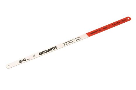 Полотно для металу Bimetal одностороннє М2 300х12.5х0.62 мм/24х1" 6 шт MASTERTOOL 14-01-124