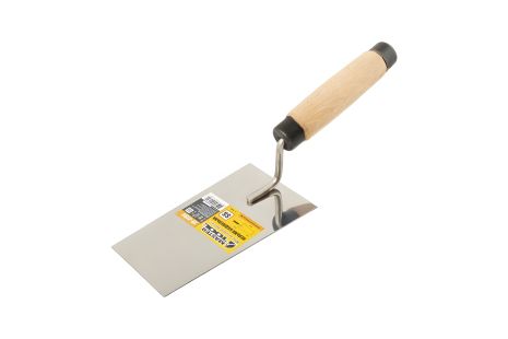Отделочника кельма КОУ14 ударная нерж.сталь, дерево ручка MASTERTOOL 19-4194