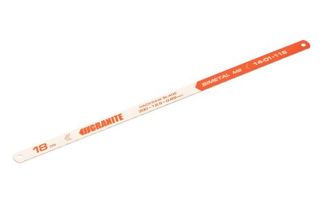 Полотно для резки металла Bimetal одностороннее М2 300х12.5х0.62 мм/18х1" 6 шт MASTERTOOL 14-01-118