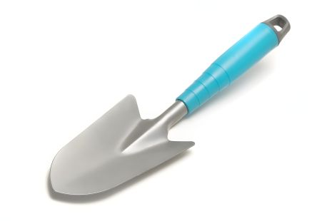 Садовий звужений совок 310х80 мм з пластиковою ручкою MASTERTOOL 14-6186