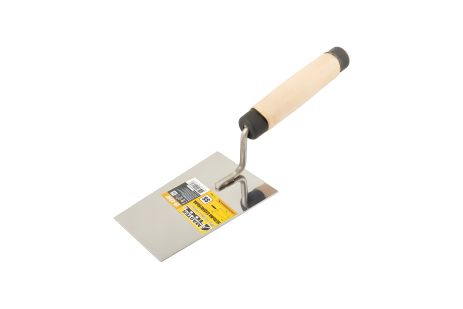 Кельма отделочника нержавеющая сталь с деревянной ручкой MASTERTOOL КОУ12 (19-4392) Кельма отделочника нержавеющая сталь с деревянной ручкой MASTERTOOL КОУ12 (19-4392)