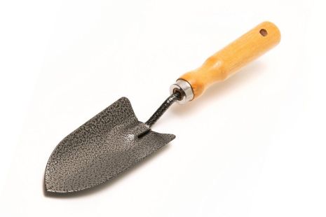 Совок садовый суженный 300х60 мм с деревянной ручкой MASTERTOOL 14-6188