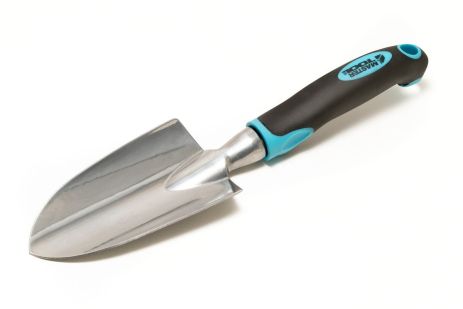 Совок садовый алюминиевый 300х75 мм с двухкомпонентной ручкой MASTERTOOL 14-6160