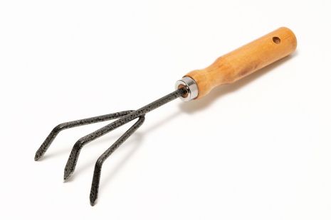 Культиватор садовий 250х90 мм із дерев'яною ручкою MASTERTOOL 14-6190
