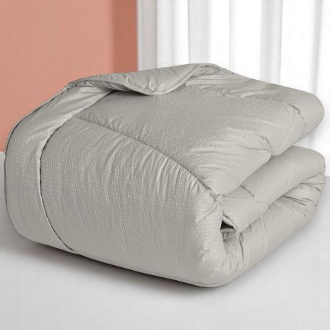 Одеяло летнее IDEIA Nordic Comfort 200Х220 см микрофибра, антиаллергенное серое (8-34655*002)