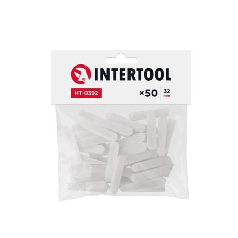 Клини для плитки 32 мм / 50 шт INTERTOOL HT-0392