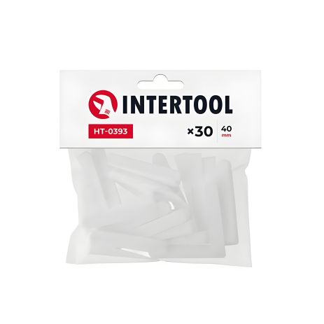 INTERTOOL Клини для плитки 40 мм / 30 шт HT-0393 INTERTOOL Клини для плитки 40 мм / 30 шт HT-0393