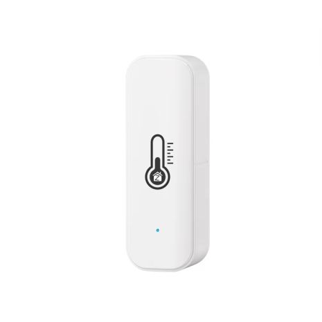 Розумний датчик температури та вологості TH012, SmartHome, Wi-Fi, For SmartLife APP, Tuya (iOS, Android), White