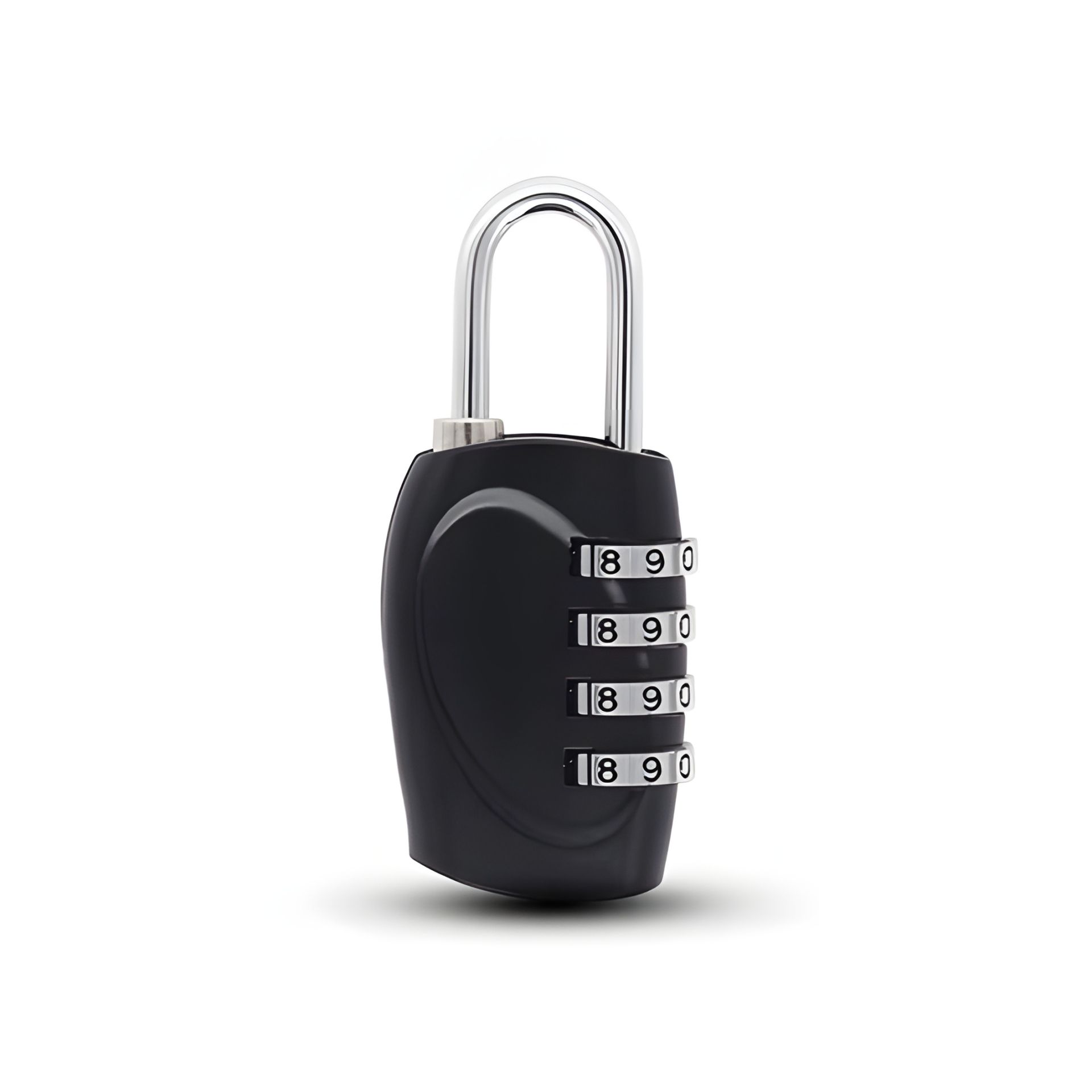 Міні-замок кодовий CL002MK, 4 цифри, метал, black Міні-замок кодовий CL002MK, 4 цифри, метал, black