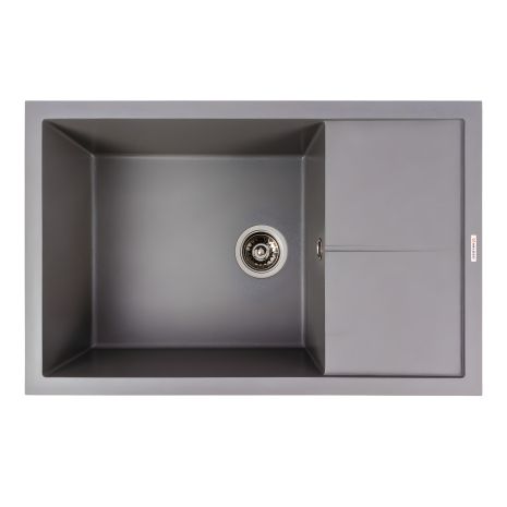 Гранитная мойка для кухни VALESO CALYPSO 7950 Серый Мусон