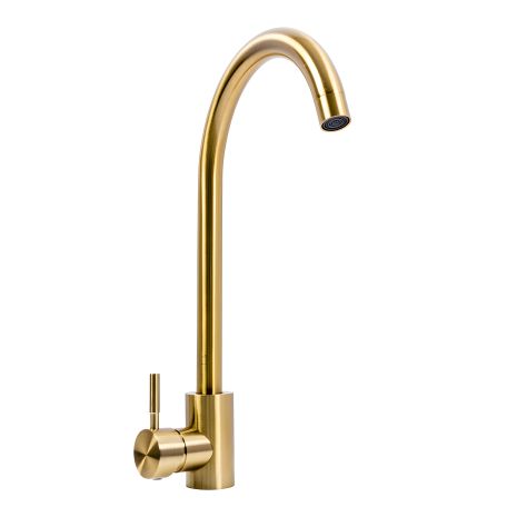 Кухонный смеситель VALESO JW449 PVD в золотом