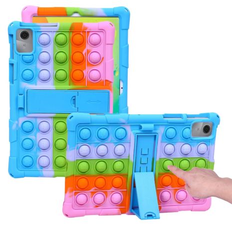 Чохол SoftGel Kids дитячий pop-it Lenovo Tab M11 TB330 TB331 Веселка Sky