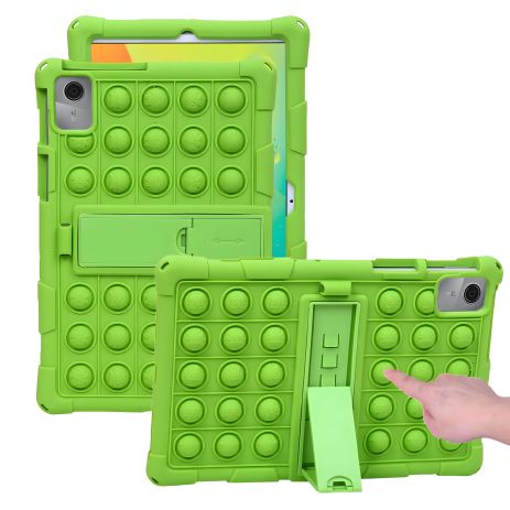 Дитячий чохол SoftGel Kids pop-it Lenovo Tab M11 TB330 TB331 Зелений Дитячий чохол SoftGel Kids pop-it Lenovo Tab M11 TB330 TB331 Зелений