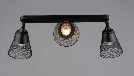 Триплафонова люстра K2290/3 чорна