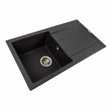 Гранітна мийка для кухні VALESO 7843 SOLID матовий Моріон