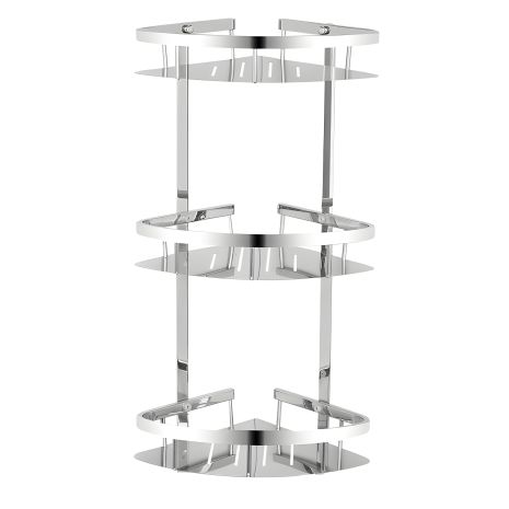 Полиця для ванної кімнати Valeso 57 RY, 3 яруси Полиця для ванної кімнати Valeso 57 RY, 3 яруси