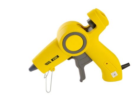 Клейовий пістолет Ø 11.2 мм 200 Вт 10 г/хв «Крапля-Стоп» з LED-індикатором MASTERTOOL 42-0513