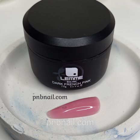 Гель для моделювання нігтів LEMME DARK FRENCH PINK, 15 Г