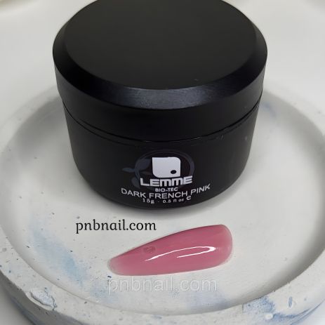 Гель для нігтів моделювання LEMME DARK FRENCH PINK, 15 Г