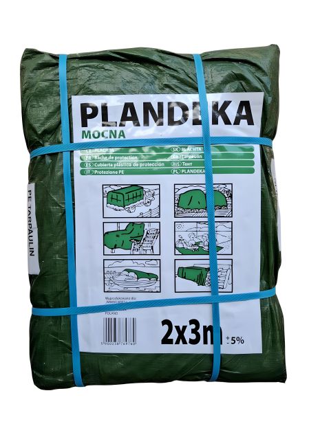 Захисний тент Пландека Тарпаулін 2x3м (110г/м2) зелений (Wimar), Польща з люверсами Захисний тент Пландека Тарпаулін 2x3м (110г/м2) зелений (Wimar), Польща з люверсами