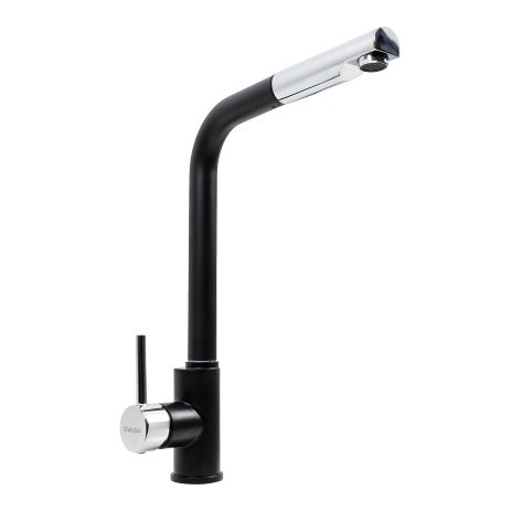 Змішувач кухонний з висувною лійкою VALESO Q411MB