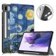 Чохол SlimTPUHardPrinted з малюнком with holder Samsung Galaxy Tab S7 FE/S7 Plus/S8 Plus 12.4 ВанГог