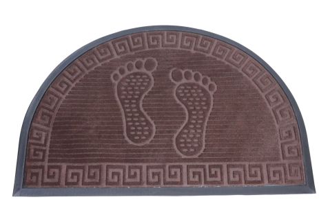 Килимок вхідний 60x90 см напівкруглий з бортом 2181/4 Килимок вхідний 60x90 см напівкруглий з бортом 2181/4