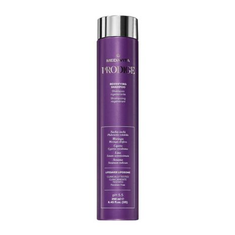 Ревіталізуючий шампунь Medavita Prodige Revivifying Shampoo для пошкодженого волосся, 250 мл Ревіталізуючий шампунь Medavita Prodige Revivifying Shampoo для пошкодженого волосся, 250 мл
