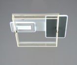 Люстра светодиодная акриловая Sirius B YH1021/136W