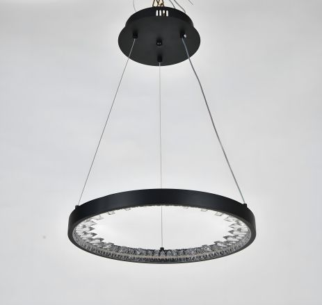 Світлодіодна підвісна люстра G23529-40 BK Світлодіодна підвісна люстра G23529-40 BK
