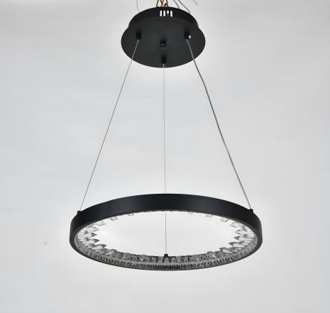 Світлодіодна підвісна люстра G23529-40 BK Світлодіодна підвісна люстра G23529-40 BK