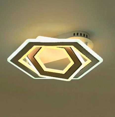 Люстра светодиодная акриловая Sirius Ш 55566/400 (96W)
