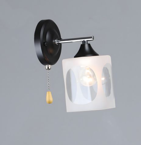 Настенное бра B K2284/1W CH+BK