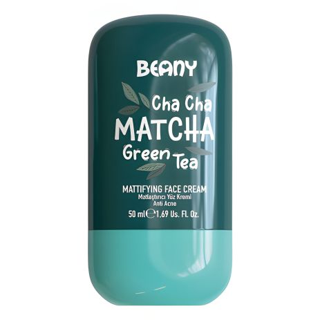 Матирующий крем для лица "Матча" Beany, 50 мл Матирующий крем для лица "Матча" Beany, 50 мл