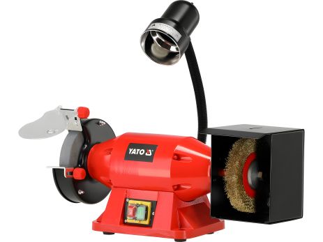 Верстат точильний із щіткою Yato YT-822107 Верстат точильний із щіткою Yato YT-822107