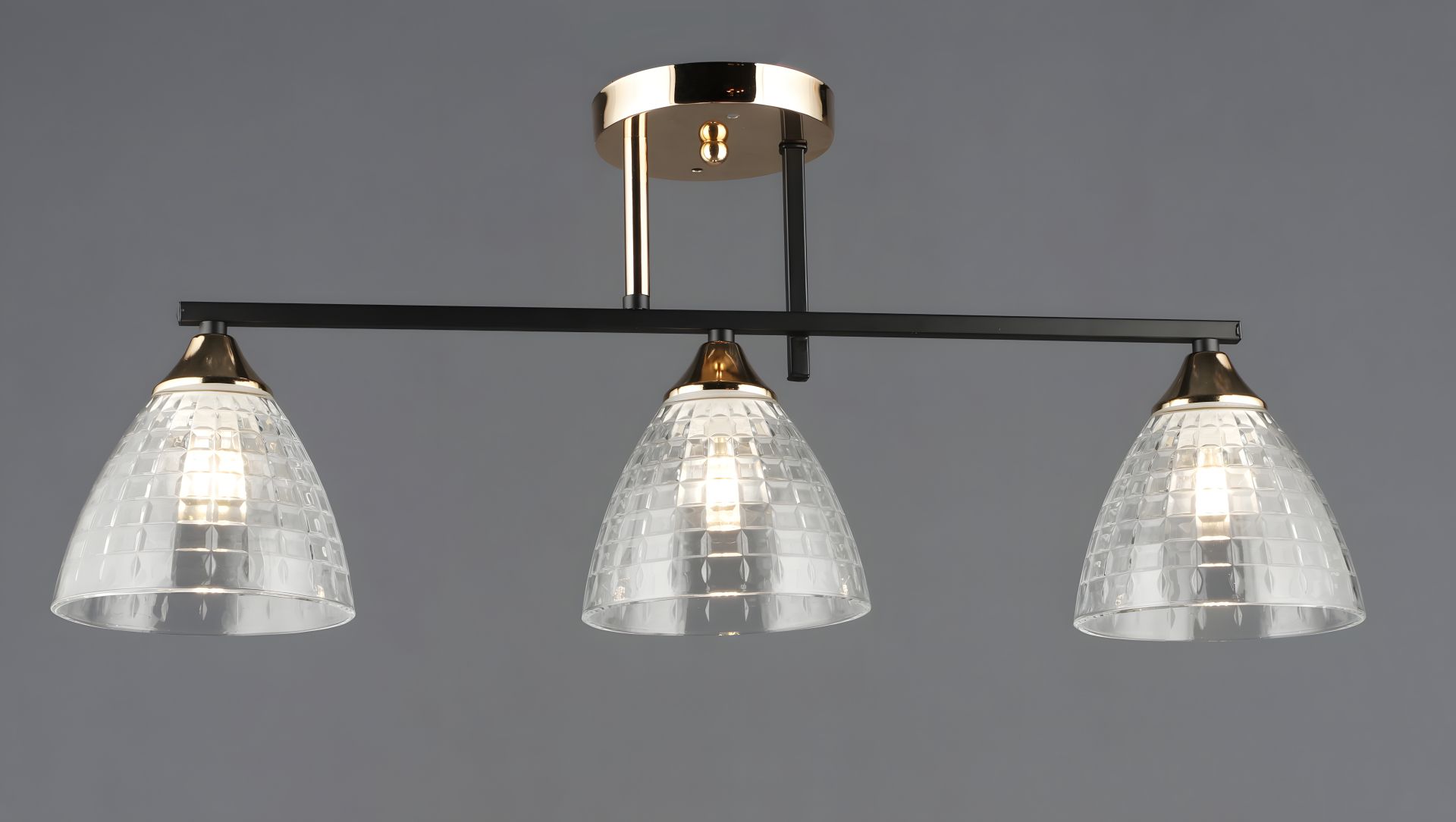 Плафонна люстра B A4425/3 AB+BK Плафонна люстра B A4425/3 AB+BK