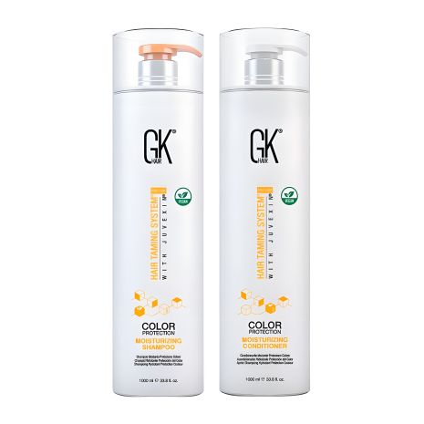 Увлажняющий набор GKhair Global Keratin: шампунь и кондиционер 1000 + 1000 мл