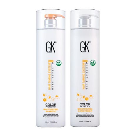 Набір GKhair Global Keratin Moisturizing зволожуючі шампунь та кондиціонер 1000 + 1000 мл Набір GKhair Global Keratin Moisturizing зволожуючі шампунь та кондиціонер 1000 + 1000 мл