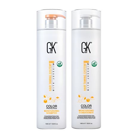 Зволожуючий набір шампуню та кондиціонера GKhair Global Keratin Moisturizing 1000+1000 мл