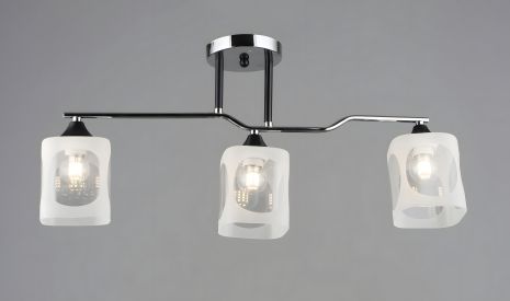 Люстра CH K2284/3+BK, хром Люстра CH K2284/3+BK, хром