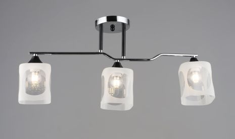 Люстра B K2284/3 CH+BK, хром