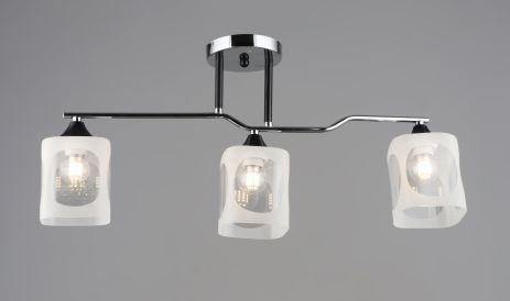 Люстра B K2284/3 CH+BK, хром