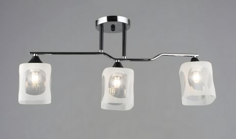 Хромована люстра B K2284/3 CH+BK Хромована люстра B K2284/3 CH+BK