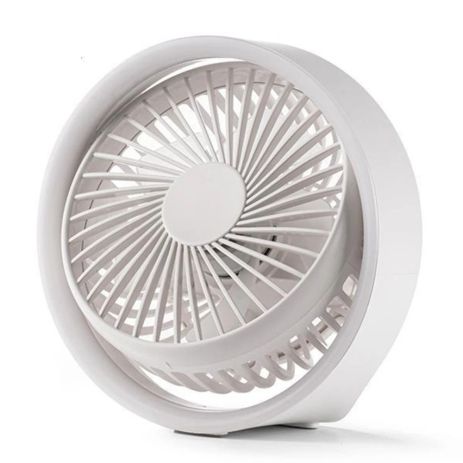 Настольный беспроводной вентилятор GXQC N601 White