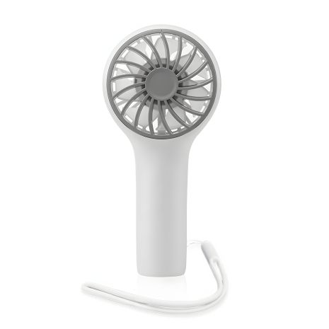 Бездротовий ручний вентилятор GXQC N605, 2.7W, 1200mAh, білий