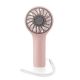 Бездротовий ручний вентилятор GXQC N605, 2.7W, 1200mAh, Pink