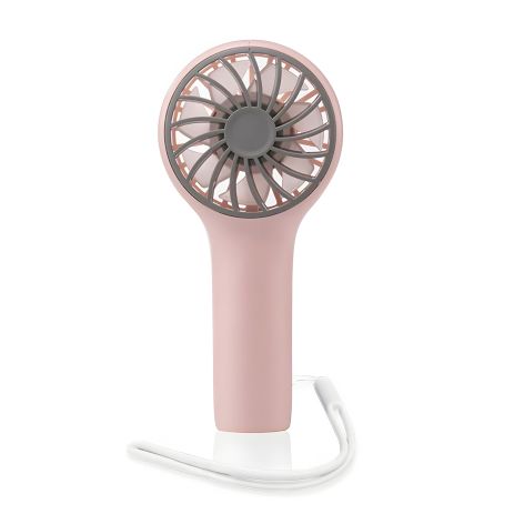 Розовый беспроводной вентилятор GXQC N605, ручной